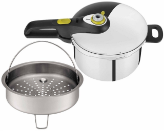 Tlakový hrniec - Tlakový hrniec Tefal 4 l strieborný